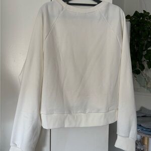 Beyond Yoga Cream Crewneck Sweatshirt